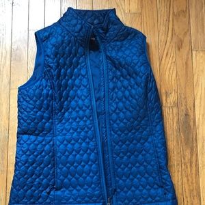 Blue Lands End Vest